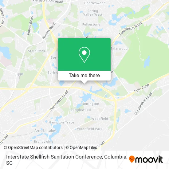 Interstate Shellfish Sanitation Conference map