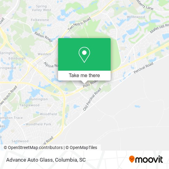 Advance Auto Glass map