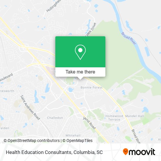 Health Education Consultants map