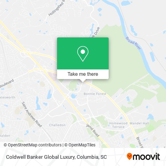 Coldwell Banker Global Luxury map