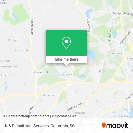 Mapa de K & R Janitorial Services