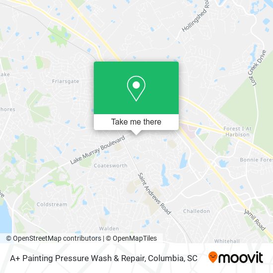 Mapa de A+ Painting Pressure Wash & Repair