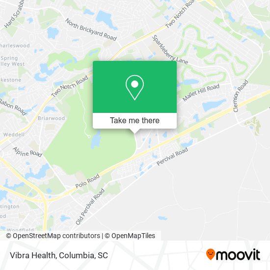 Vibra Health map