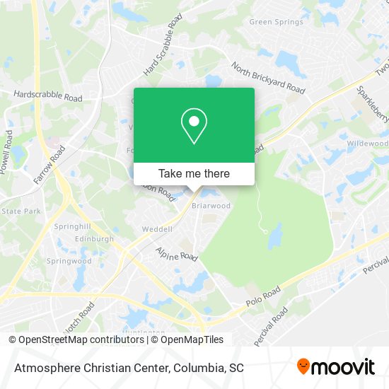 Atmosphere Christian Center map