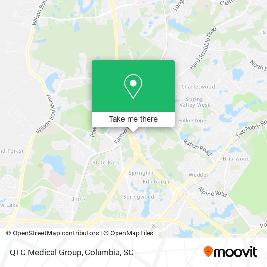 QTC Medical Group map