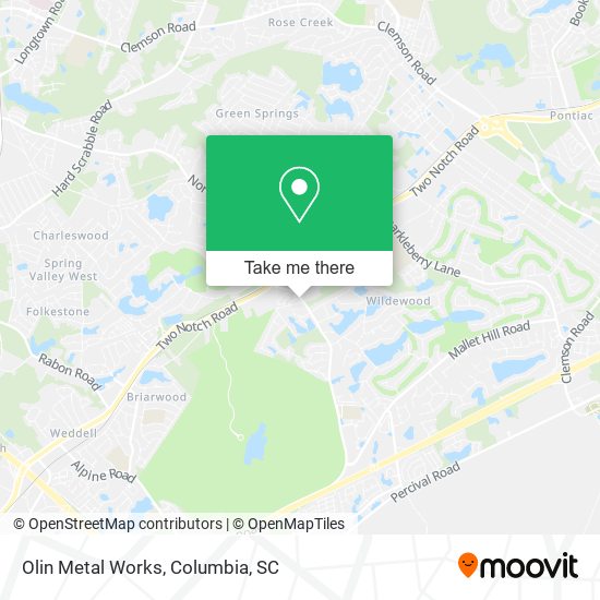 Mapa de Olin Metal Works