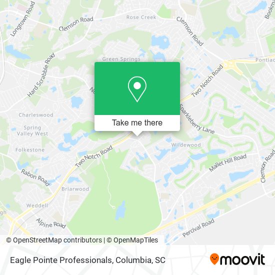Eagle Pointe Professionals map