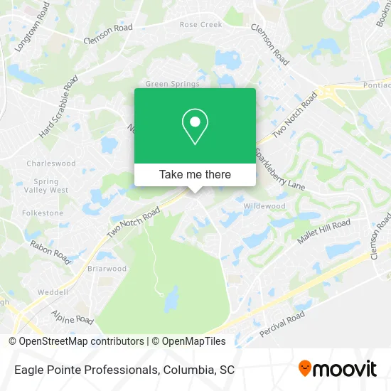 Eagle Pointe Professionals map