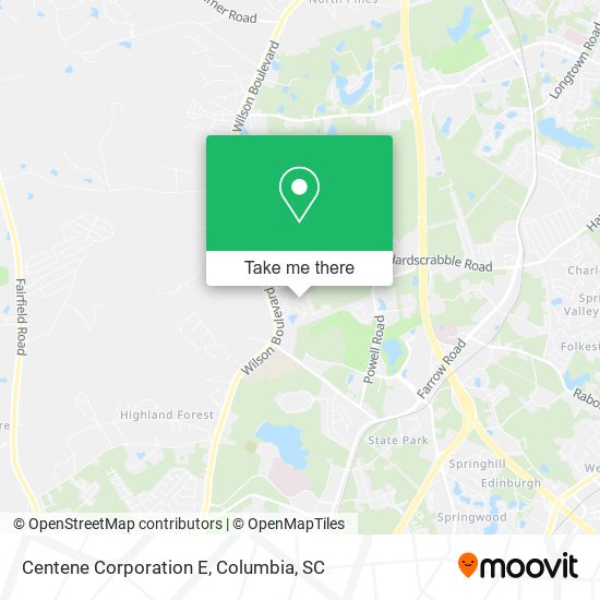 Centene Corporation E map