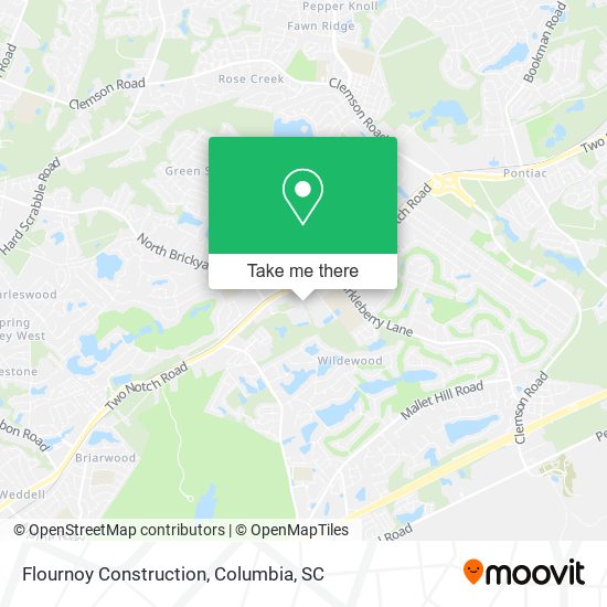 Flournoy Construction map