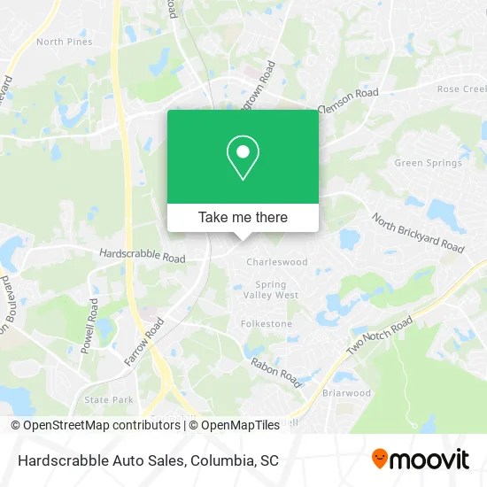 Hardscrabble Auto Sales map
