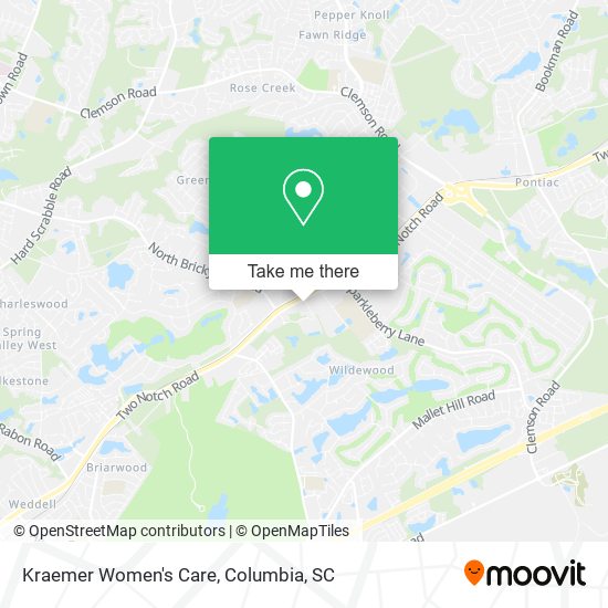 Kraemer Women's Care map