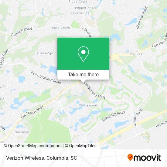 Verizon Wireless map