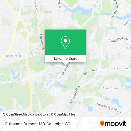 Mapa de Guillaume Dumont MD