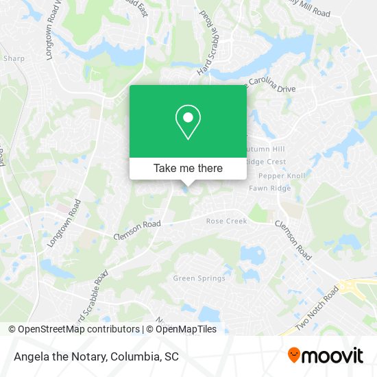 Angela the Notary map