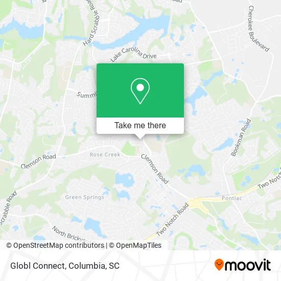 Mapa de Globl Connect