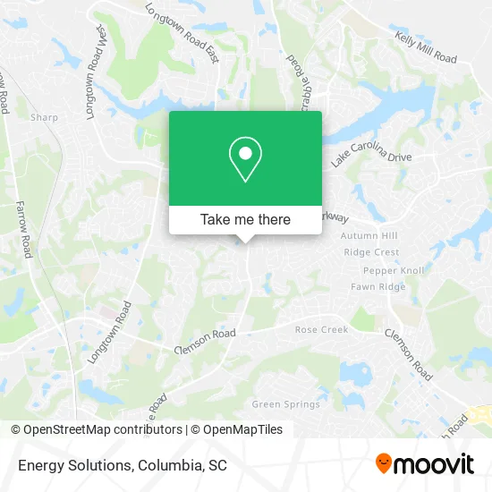 Energy Solutions map