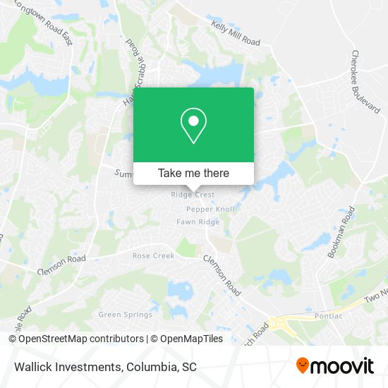 Wallick Investments map