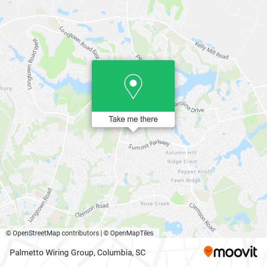 Palmetto Wiring Group map