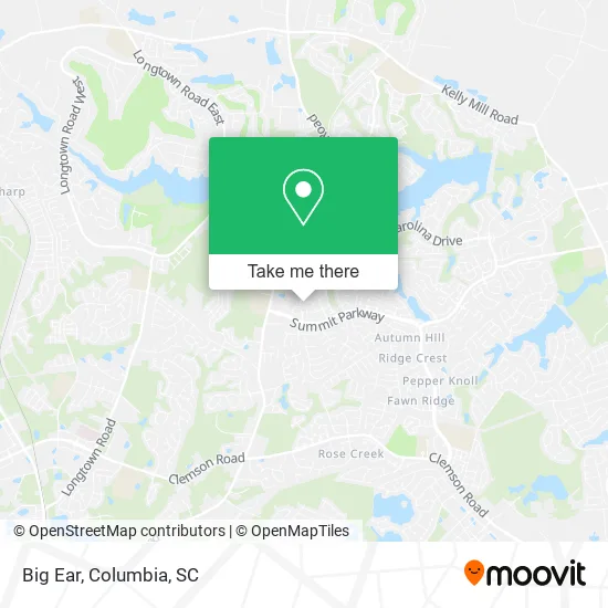 Mapa de Big Ear