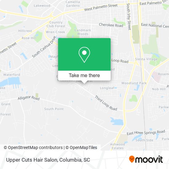 Upper Cuts Hair Salon map