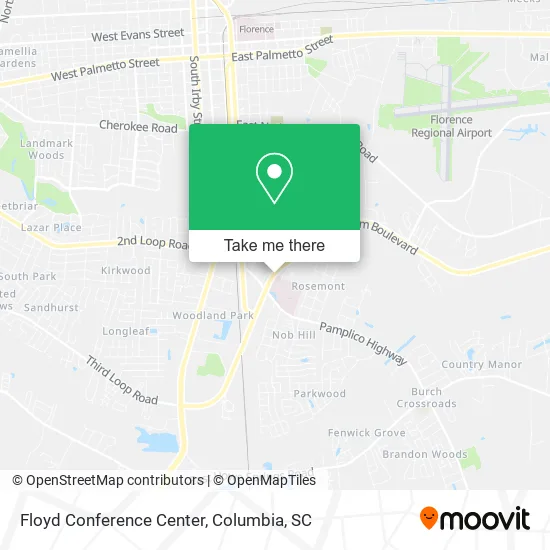 Floyd Conference Center map
