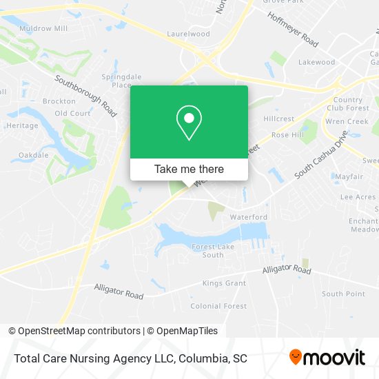 Mapa de Total Care Nursing Agency LLC