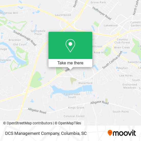 DCS Management Company map