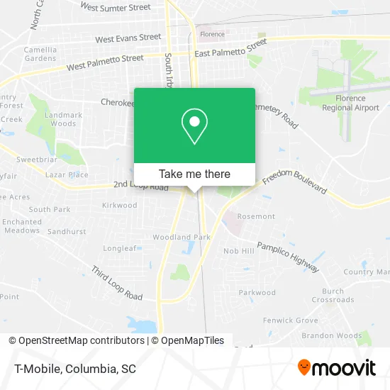 T-Mobile map
