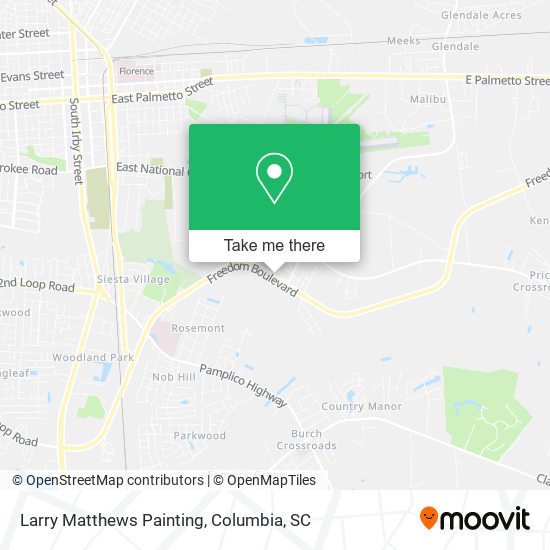 Mapa de Larry Matthews Painting