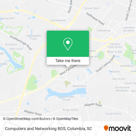 Computers and Networking BDS map