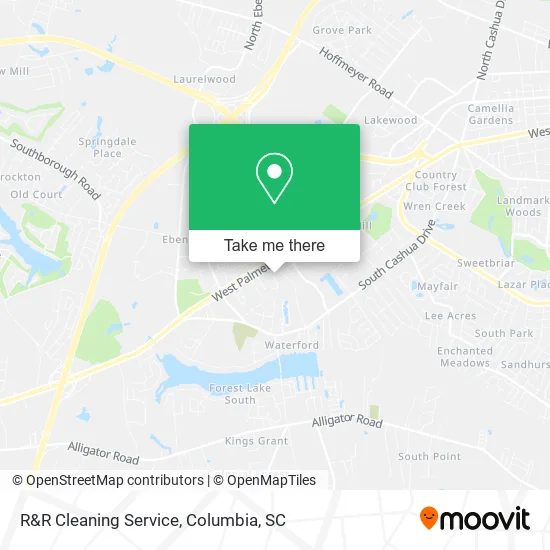 R&R Cleaning Service map