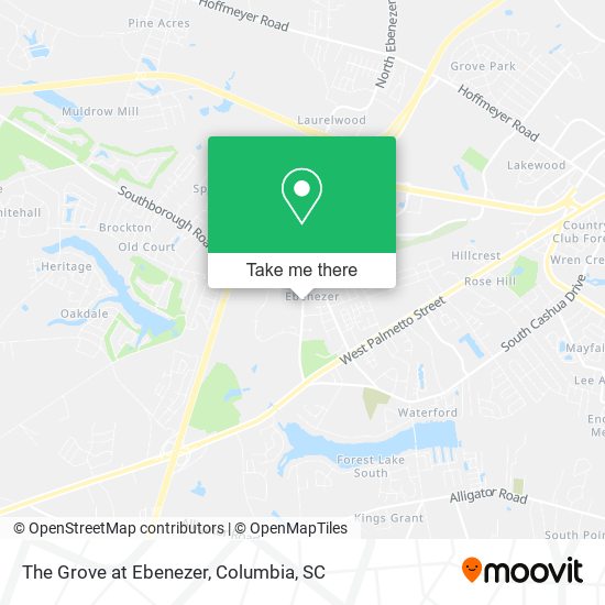Mapa de The Grove at Ebenezer