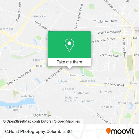 C.Holst Photography map