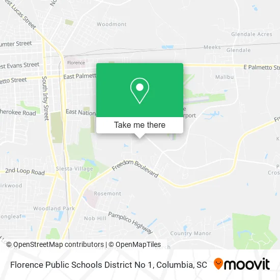 Mapa de Florence Public Schools District No 1