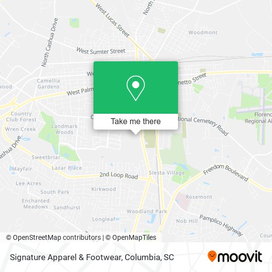 Signature Apparel & Footwear map