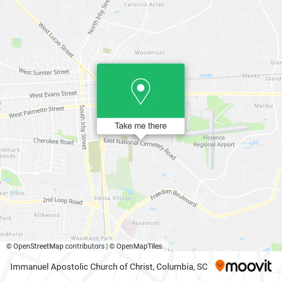 Immanuel Apostolic Church of Christ map