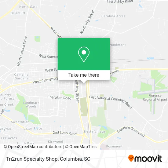 Tri2run Specialty Shop map