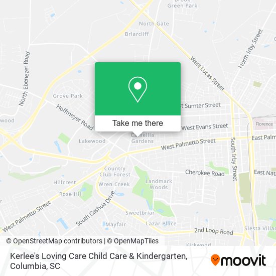 Mapa de Kerlee's Loving Care Child Care & Kindergarten