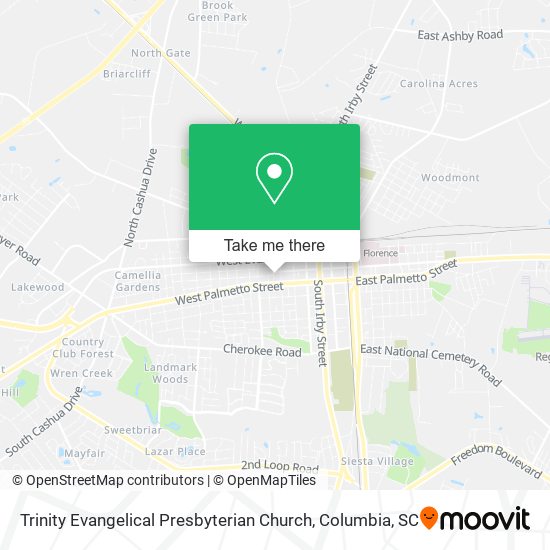 Trinity Evangelical Presbyterian Church map