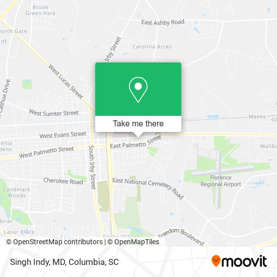 Mapa de Singh Indy, MD