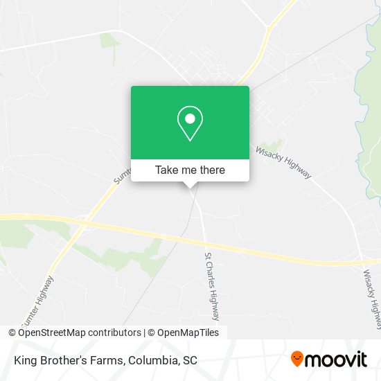 Mapa de King Brother's Farms