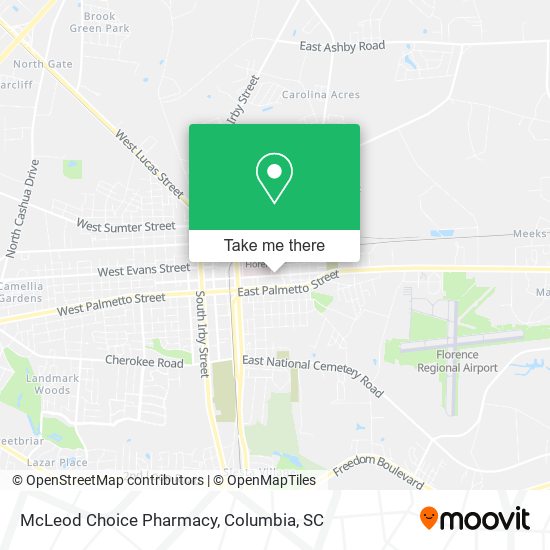 McLeod Choice Pharmacy map