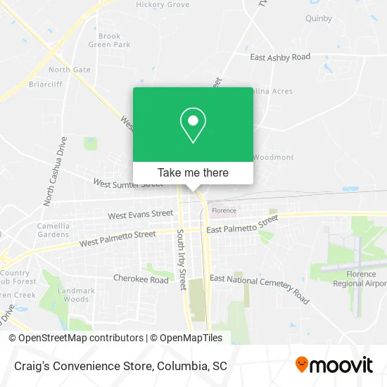Craig's Convenience Store map