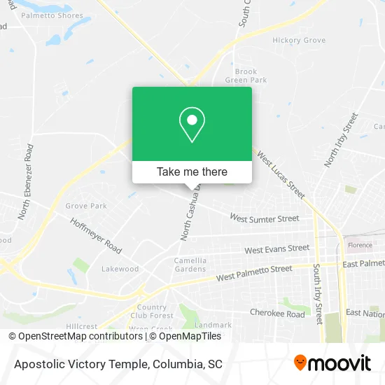 Apostolic Victory Temple map