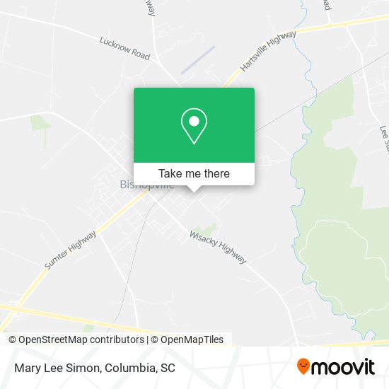 Mary Lee Simon map