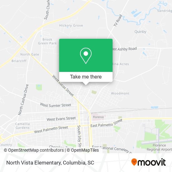 Mapa de North Vista Elementary