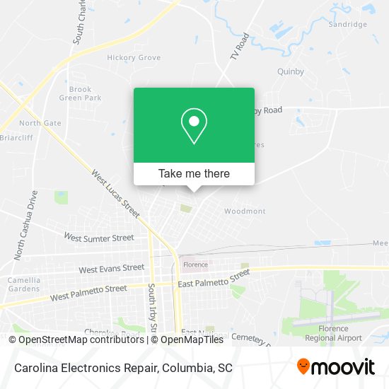 Carolina Electronics Repair map