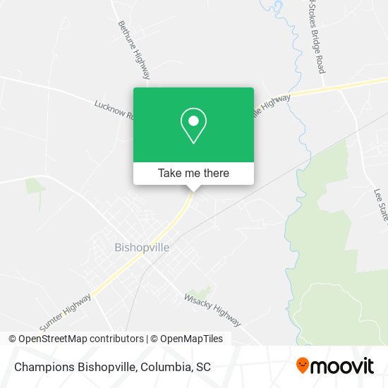 Champions Bishopville map