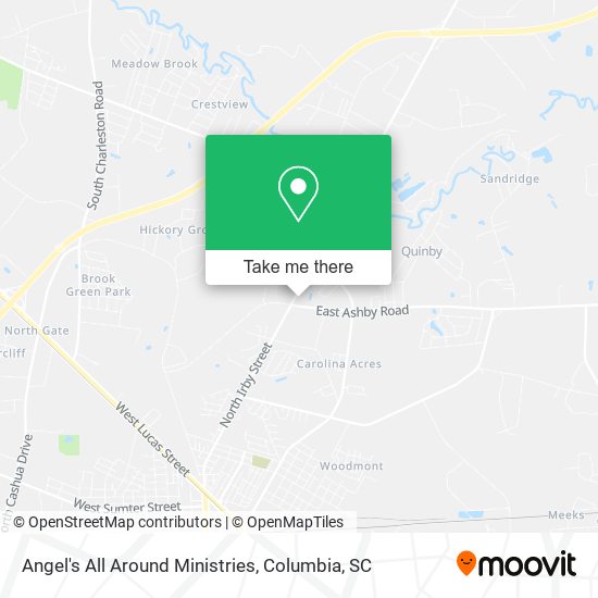 Angel's All Around Ministries map